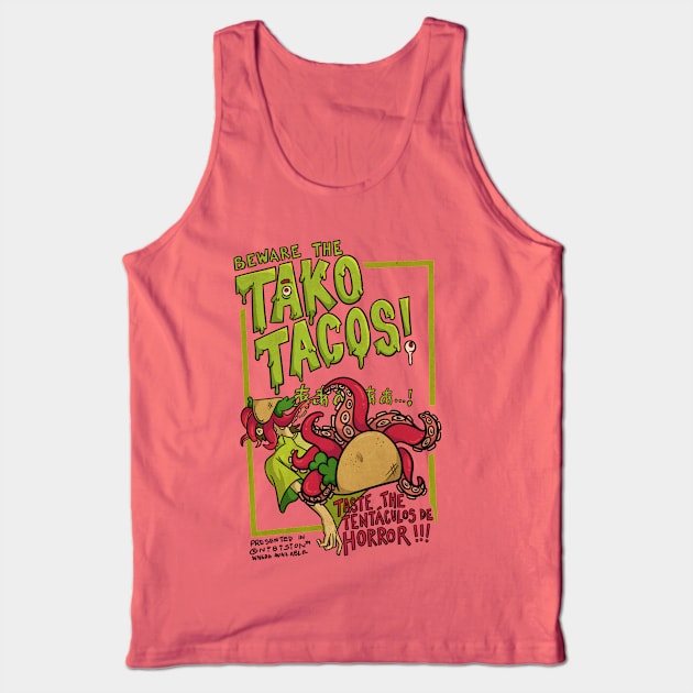 The Tentacles of Horror Tank Top by therealfirestarter